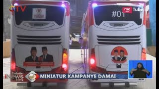 Unik! Miniatur Truk & Bus Bergambar Capres-caw