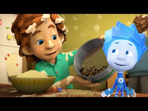The Sieve | The Fixies | Cartoons for Children - Kingdom Kids Zone, Little Learners - The Fixies