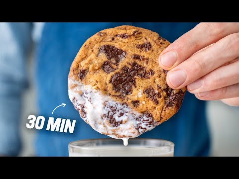 Why Skipping the Fridge Chill Makes These Chocolate Chip Cookies Thinner and Crispier