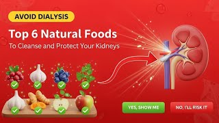 Avoid Dialysis: 6 Natural Kidney-Cleansing Foods That Protect Your Kidneys