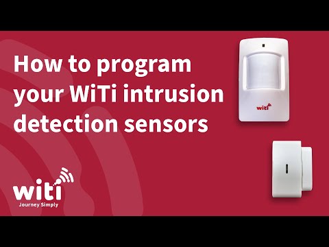 Pair PIR motion sensors & door switches