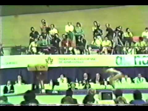 6th T USA Pam Bileck V - 1985 World Gymnastics Championships 9.625