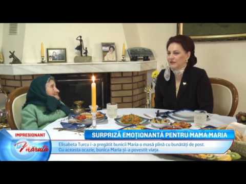 Surpriza emotionanta pentru bunica Maria