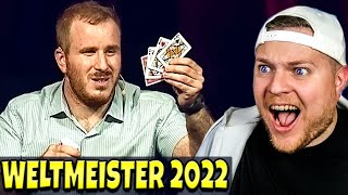 Der Karten-Weltmeister 2022 ist HEFTIG!!! (FISM Reaktion)