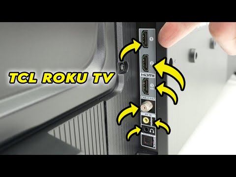 TCL Roku TV Back Ports Explained (HDMI, Optical, USB, RCA etc..)