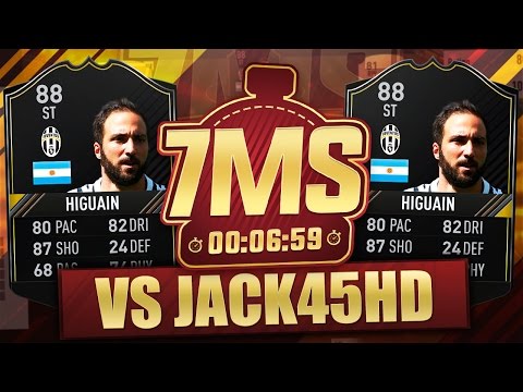 ONES TO WATCH HIGUAIN 7 MINUTE SQUAD BUILDER WITH JACK54HD!!! FIFA 17 ULTIMATE TEAM
