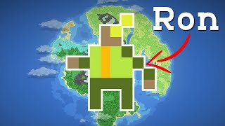 Ron Lived 1000 Years Alone Before The First People Arrived - WorldBox
