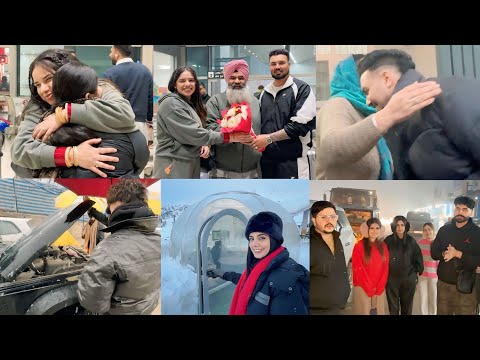 BACK TO INDIA FIRST TIME AFTER WEDDING | THAR ROXX HOGI KHRAB | BEST SNOW TRIP EVER | INDER & KIRAT