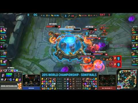 SKT vs OG - Emote Synergy - League of Legends