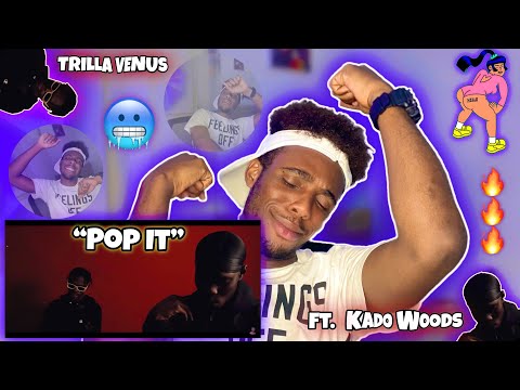 Trilla Venus - Pop It ft. Kado Woods (Dir.by @jacknielson) | Official Music Video Reaction