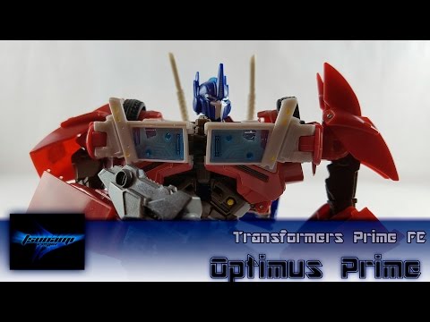 Transformers Prime First Edition Voyager Class Optimus Prime Review Deutsch/German