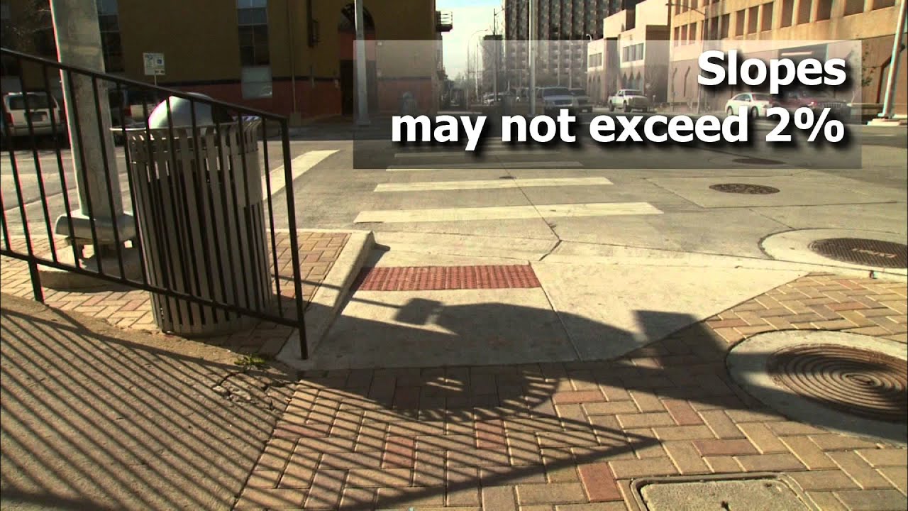 Accessible Pedestrian Route Design