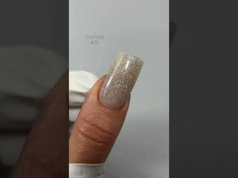 Топ для гель-лака SAGA Professional Top Crush №06 с цветными мерцающими блестками - топ без липкого слоя - фото 2 - id-p2452745405