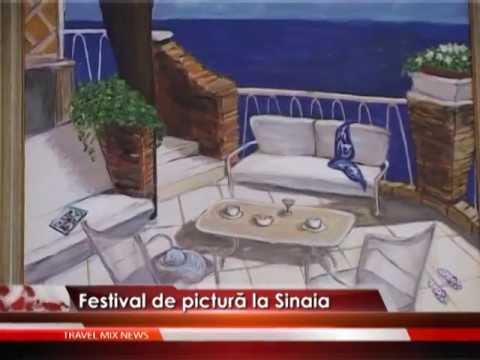 Festival de pictură la Sinaia – VIDEO