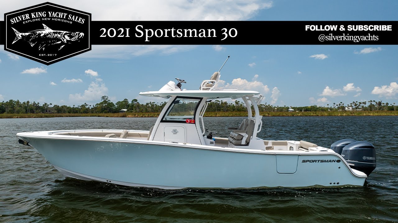 2021 Sportsman 30 for sale in Crystal River, Florida by Silver King Yachts