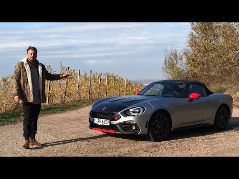 2018 Abarth 124 Spider | Roadster/Cabrio Fahrbericht | Review | Test-Drive | Details | Sound |