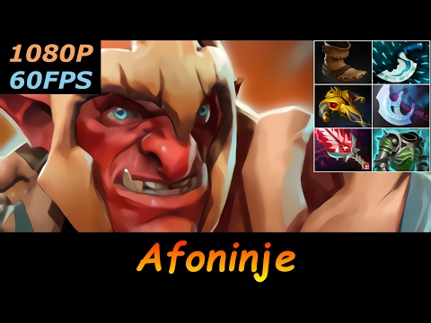 Dota 2 PR.Afoninje Troll Warlord Pro Top MMR 18 Kills Ranked Full Gameplay
