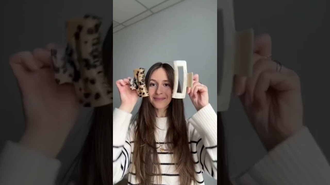 Watch video Testing out Lulu lemons extra large claw clip💖 Now Testing out Lulu lemons extra large claw clip💖