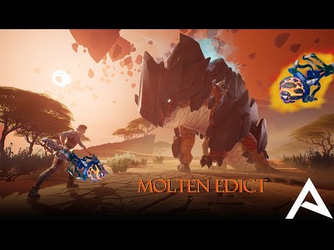 Dauntless - Molten Edict Exotic Game play. (OB 0.6.7)