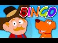 BINGO Nursery Rhyme With Lyrics And Kids Songs For Children Dog Song