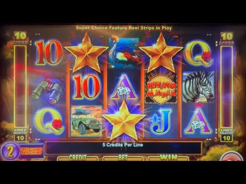 HUGE HAND PAY JACKPOT with $50 Bet on Rhino Rumble 2 has 2 bonuses inside bonus #casino #gambling