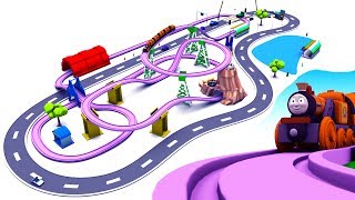 toy train videos for children - train for kids - train videos - chu chu train -  train cartoon