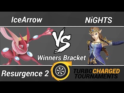 Resurgence 2 Wii U Singles (Winners Bracket) - IceArrow (Greninja) vs. NiGHTS (Zelda)