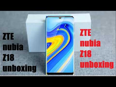 ZTE nubia Z18 unboxing