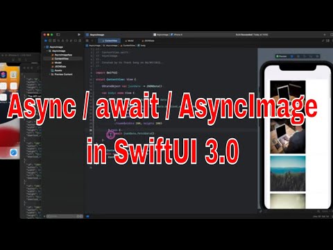 SwiftUI 3.0: Async Image / Refreshable / Async /Await (Xcode 13, 2021)