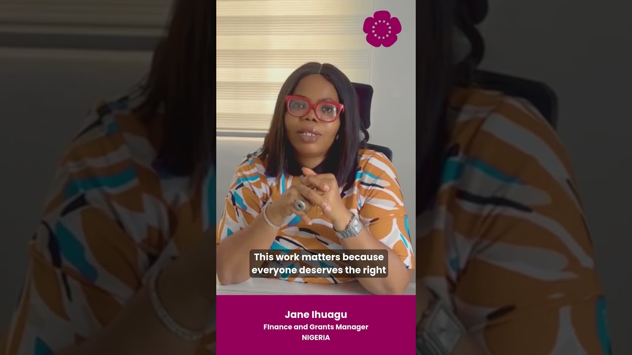 Let’s Do Something: Jane from Nigeria on Strengthening Access to SRHR | EngenderHealth