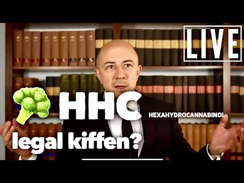 HHC legal? Neue Wundersubstanz tatsächlich legal? LIVE Fragen zum Strafrecht