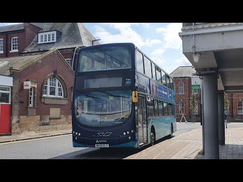 Journey on Route X10 | NK59DLY/7605 - Arriva Northumbria: VDL DB300/Wright Gemini 2
