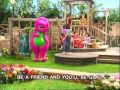 Barney Being Friend Friendship Song