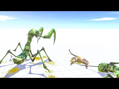MANTIS vs SCORPION - Animal Revolt Battle Simulator