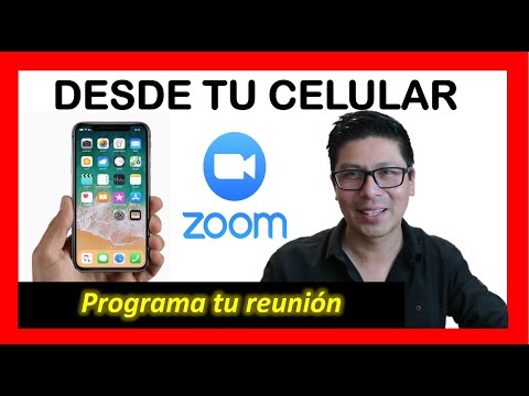 ✅ CREAR REUNIONES POR ZOOM EN TU CELULAR - FÁCIL