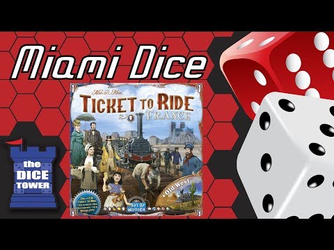 Ticket to Ride - France & Old West: Map Collection 6 - YouTube Video