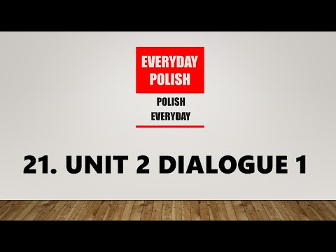 Everyday Polish Lesson 21 Dialogue on Tourist Information #polishlanguage #foryou #poland #polish