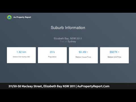 311/50-58 Macleay Street, Elizabeth Bay NSW 2011 | AuPropertyReport.Com