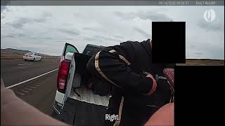 Gilliam County sheriff's sergeant pulls over Umatilla County Sheriff Terry L. Rowan, May 16, 2025