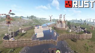 農業ガチ勢が川沿いに大型拠点を作ってみた結果【拠点紹介】【RUST】