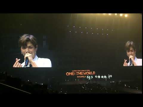 180901 One: The World in Manila Wanna One - Kang Daniel MENT 2