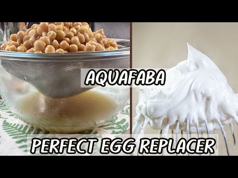 AQUAFABA RECIPE FROM DRY CHICKPEAS | PERFECT EGG REPLACER | VEGAN EGG SUBSTITUTE