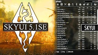 Skyrim SE - SkyUI 5.1 Special Edition RELEASED & More SKSE64 Mods!