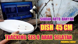 Download lagu Cara mudah tracking satelit ses9 ku band arah selatan | dish mini 45 cm mp3