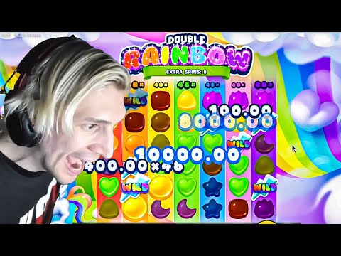 XQC WINS 1.5 MILLION ON DOUBLE RAINBOW