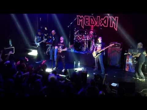 IRON MEDIAN: Wasted Years (not complete version) LIVE, Kranj, Bazen, 15.2.2014