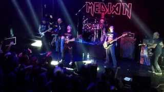 IRON MEDIAN: Wasted Years (not complete version) LIVE, Kranj, Bazen, 15.2.2014