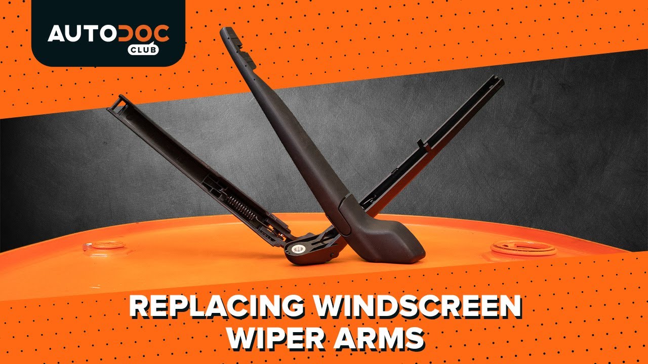 How to change windscreen wiper arm on a car – replacement tutorial