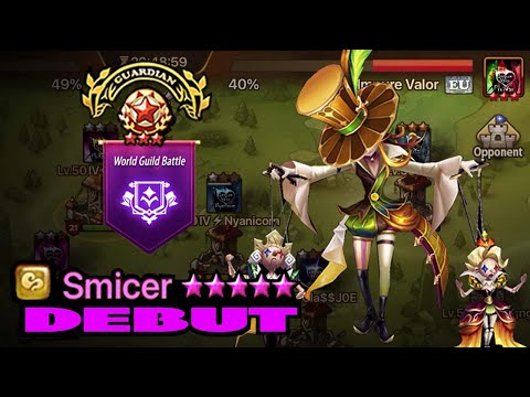 SMICER (wind puppeteer) Debut in G3 World Guild Battle + SP Summons! Happy Holidays to Everyone!! ❤️