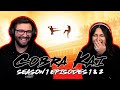 Cobra Kai Season 1 Ep 1 & Ep 2 First Time Watching! TV Reaction!!